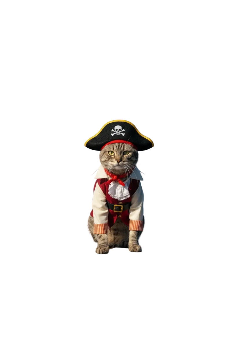 Pirate Costume for Pets - Cats collection card photo